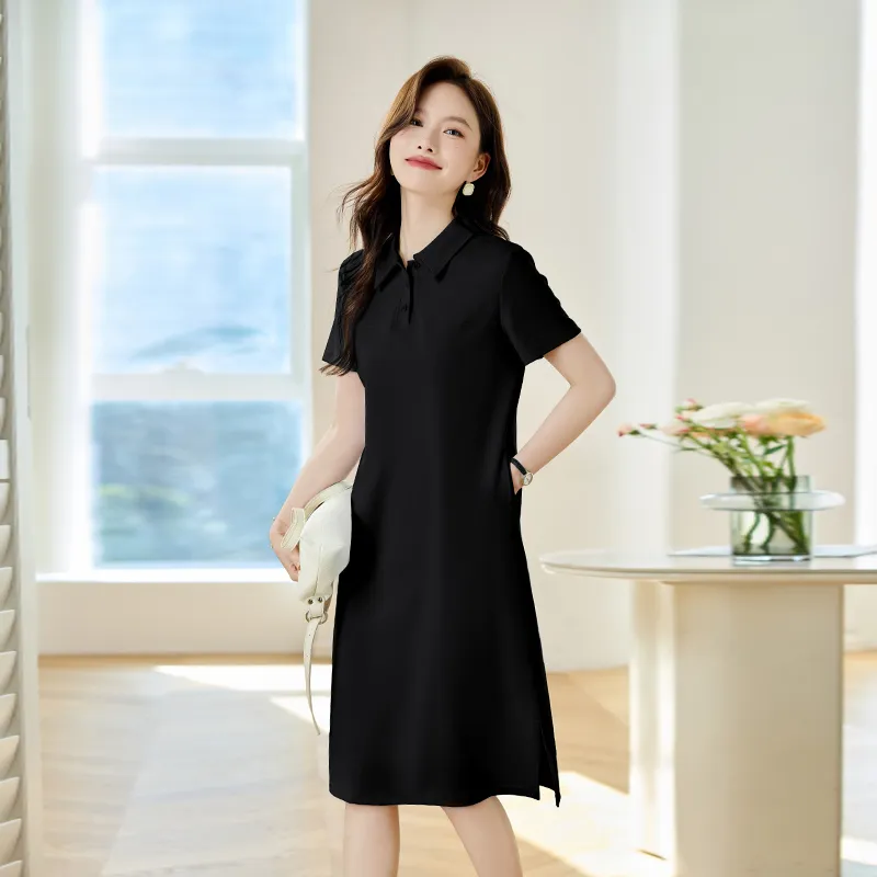 RUMMANDY Short Sleeved Dresses Women's-10