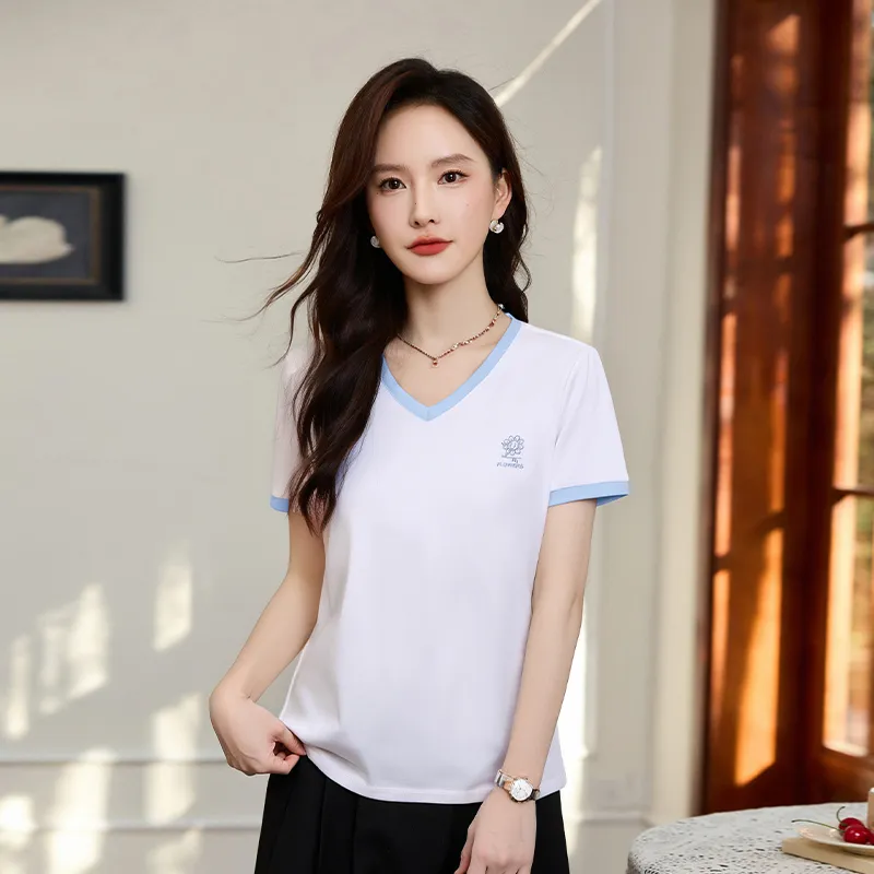 RUMMANDY Set in Sleeve T Shirt Women's-19