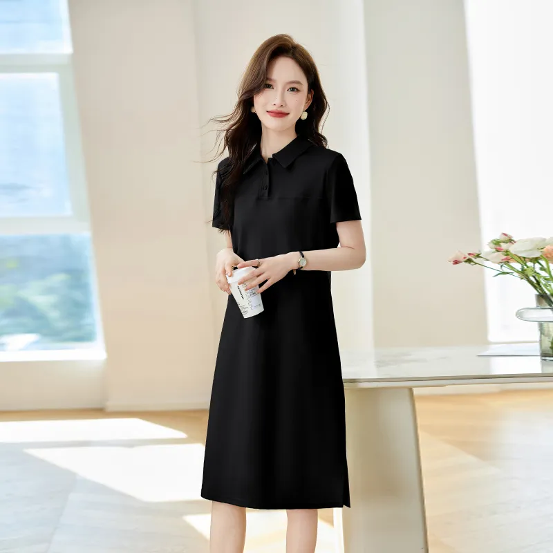 RUMMANDY Short Sleeved Dresses Women's-11