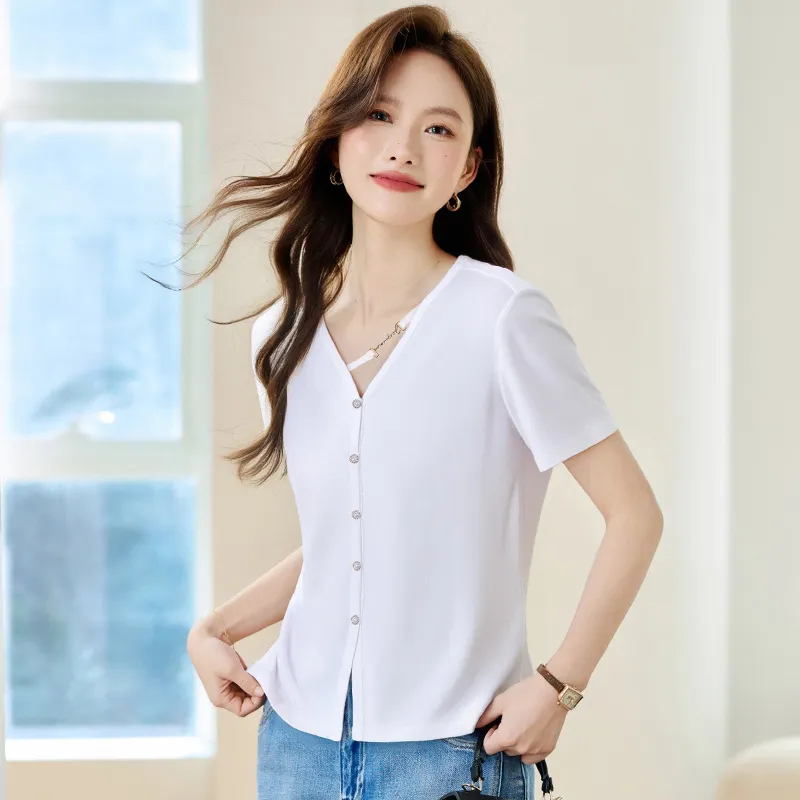 RUMMANDY Set in Sleeve T Shirt Women's-17