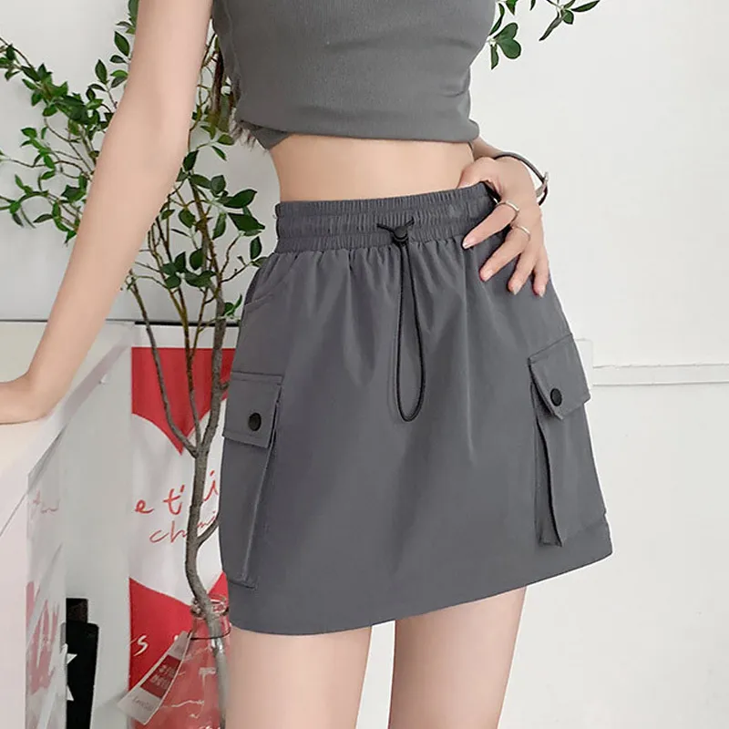 RUMMANDY Casual Short Skirts Women's-9