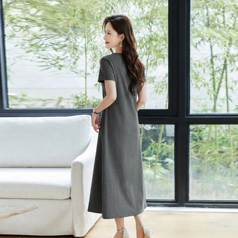 RUMMANDY Short Sleeved Dress Women's-6
