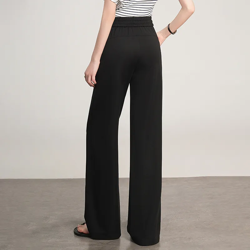 RUMMANDY Casual Pants Women's Black-6