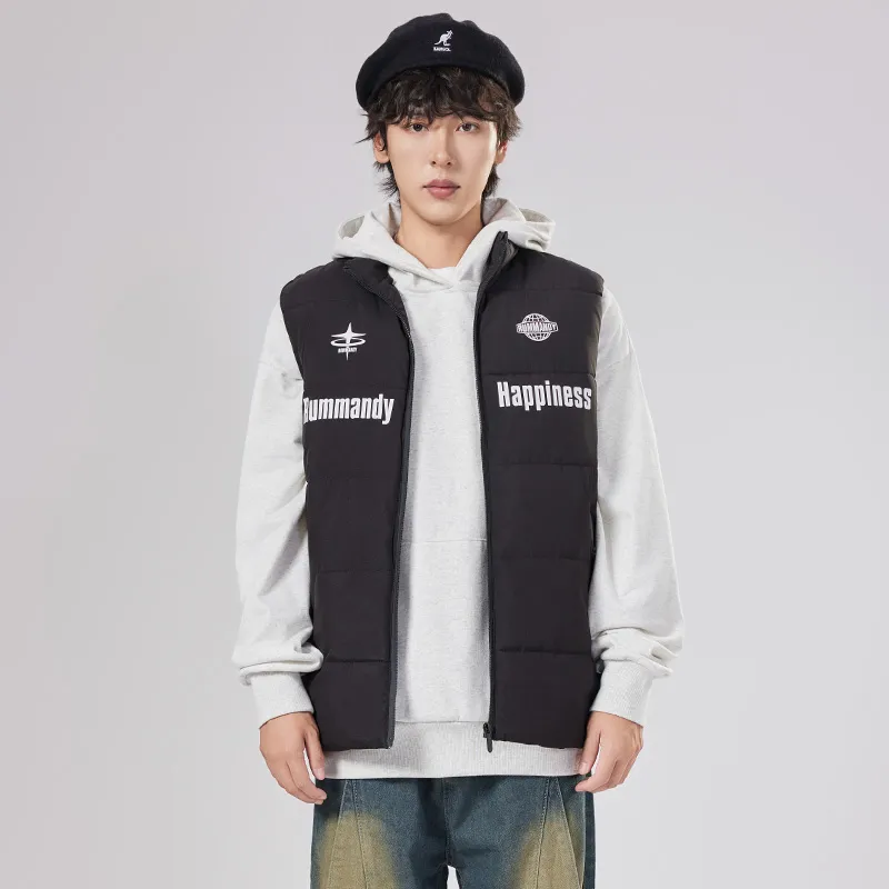 RUMMANDY Vests Unisex Black-6