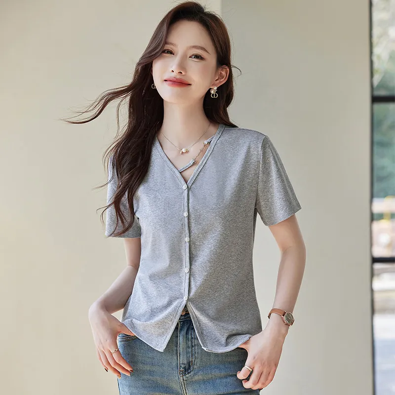 RUMMANDY Set in Sleeve T Shirt Women's-2