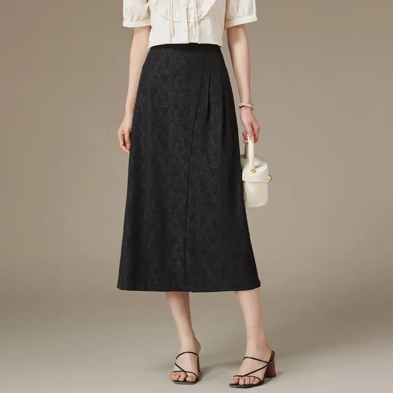 RUMMANDY Casual Long Skirts Women's-2