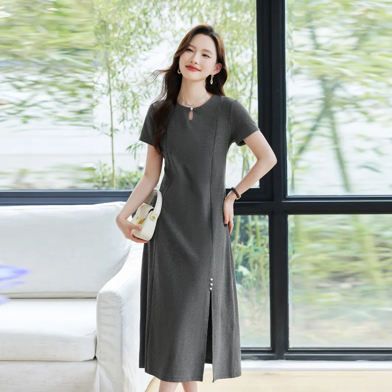 RUMMANDY Short Sleeved Dress Women's-3