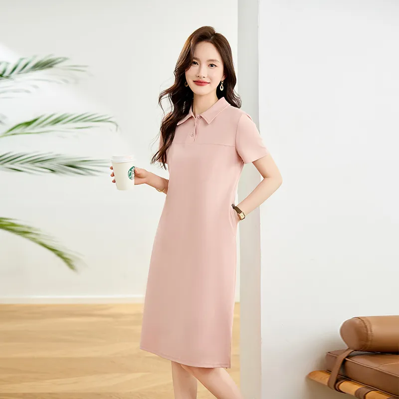 RUMMANDY Short Sleeved Dresses Women's-19