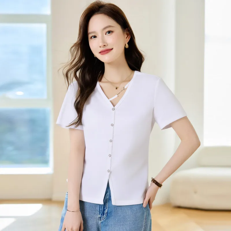 RUMMANDY Set in Sleeve T Shirt Women's-19