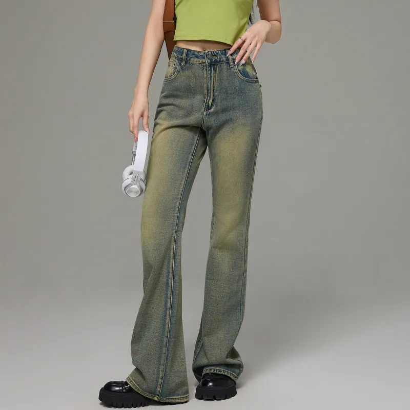 RUMMANDY Jeans Women's Bronze-2