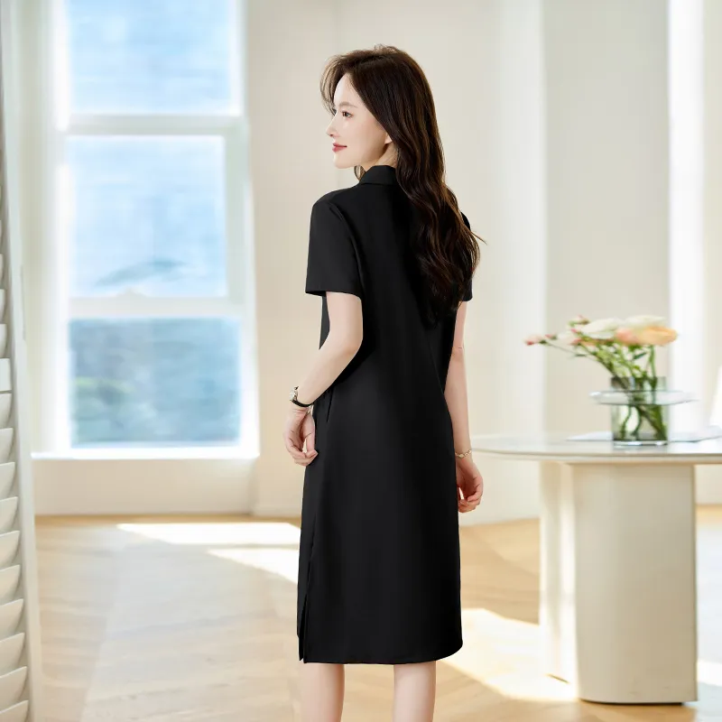RUMMANDY Short Sleeved Dresses Women's-13