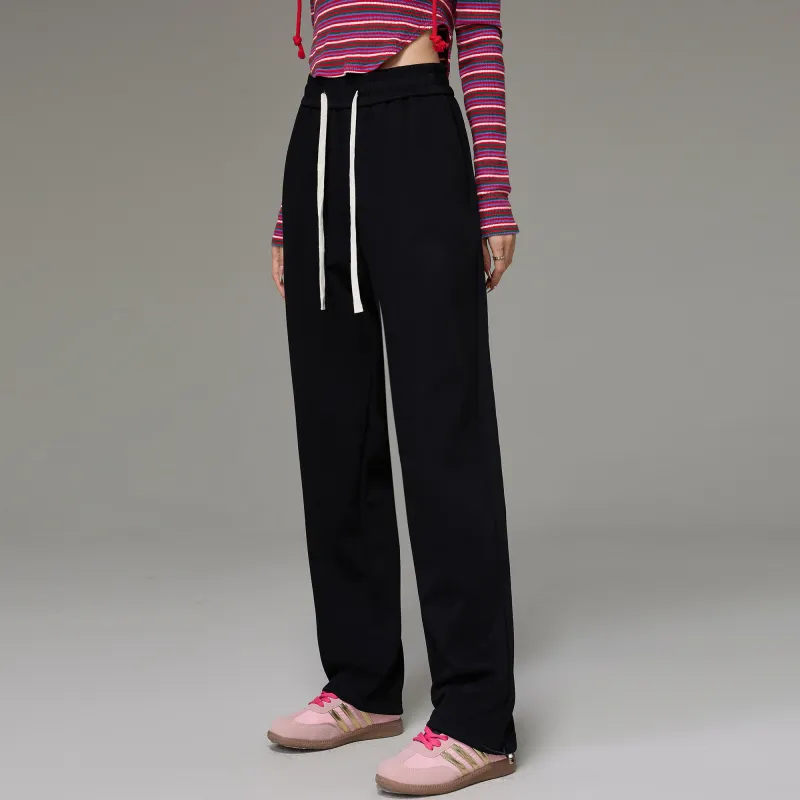 RUMMANDY Casual Pants Women's Black-4