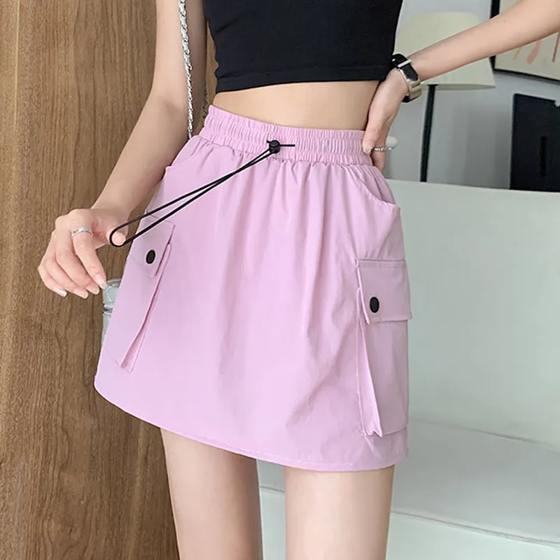 RUMMANDY Casual Short Skirts Women's-14