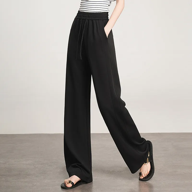 RUMMANDY Casual Pants Women's Black-2