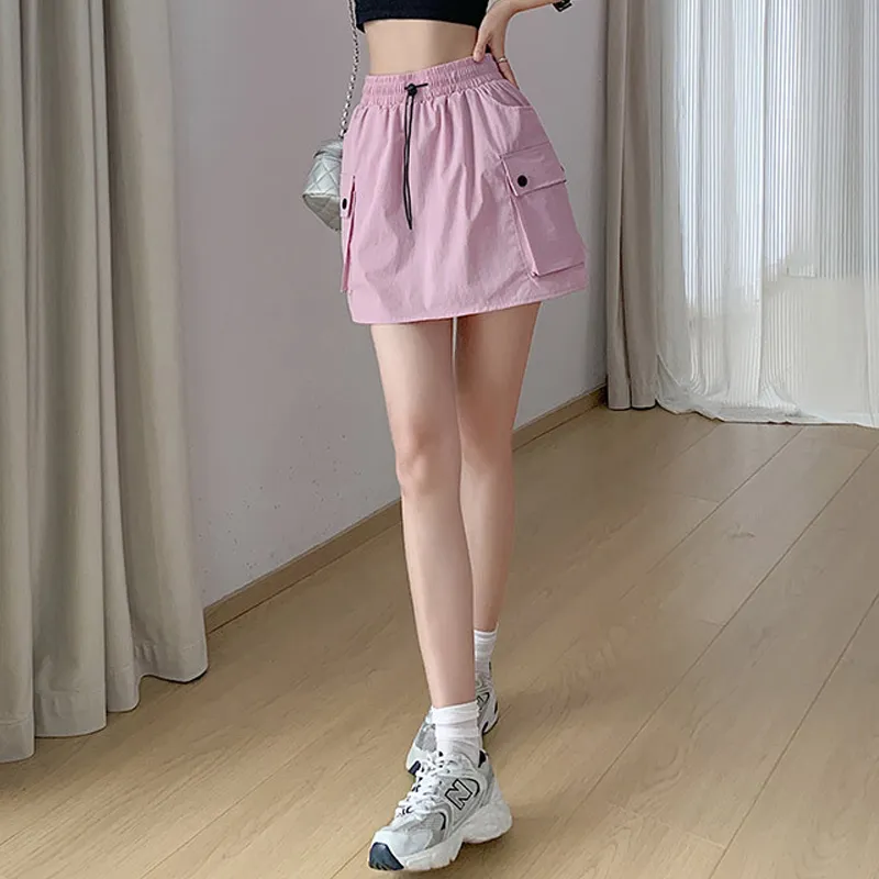 RUMMANDY Casual Short Skirts Women's-16