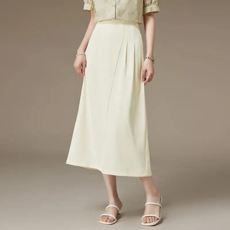 RUMMANDY Casual Long Skirts Women's-14