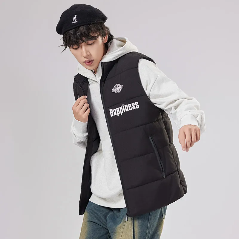RUMMANDY Vests Unisex Black-5