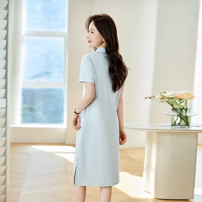 RUMMANDY Short Sleeved Dresses Women's-6