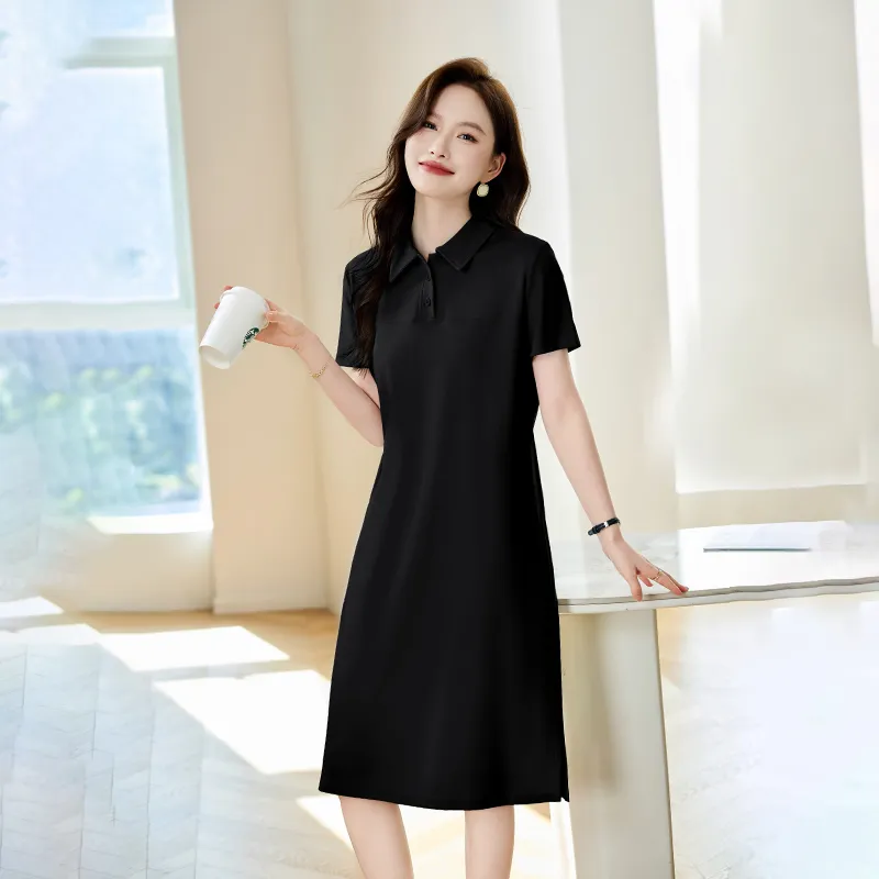 RUMMANDY Short Sleeved Dresses Women's-12