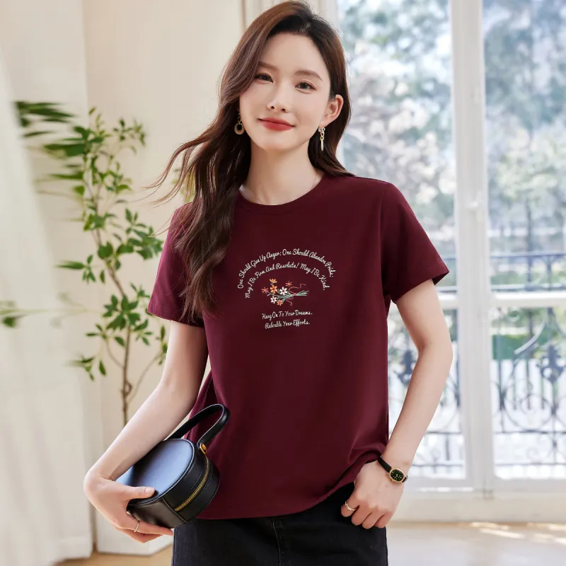 RUMMANDY Set in Sleeve T Shirt Women's-2