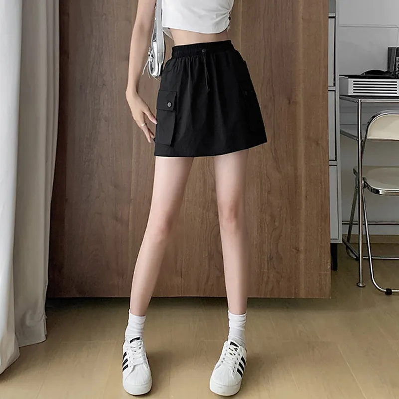 RUMMANDY Casual Short Skirts Women's-3