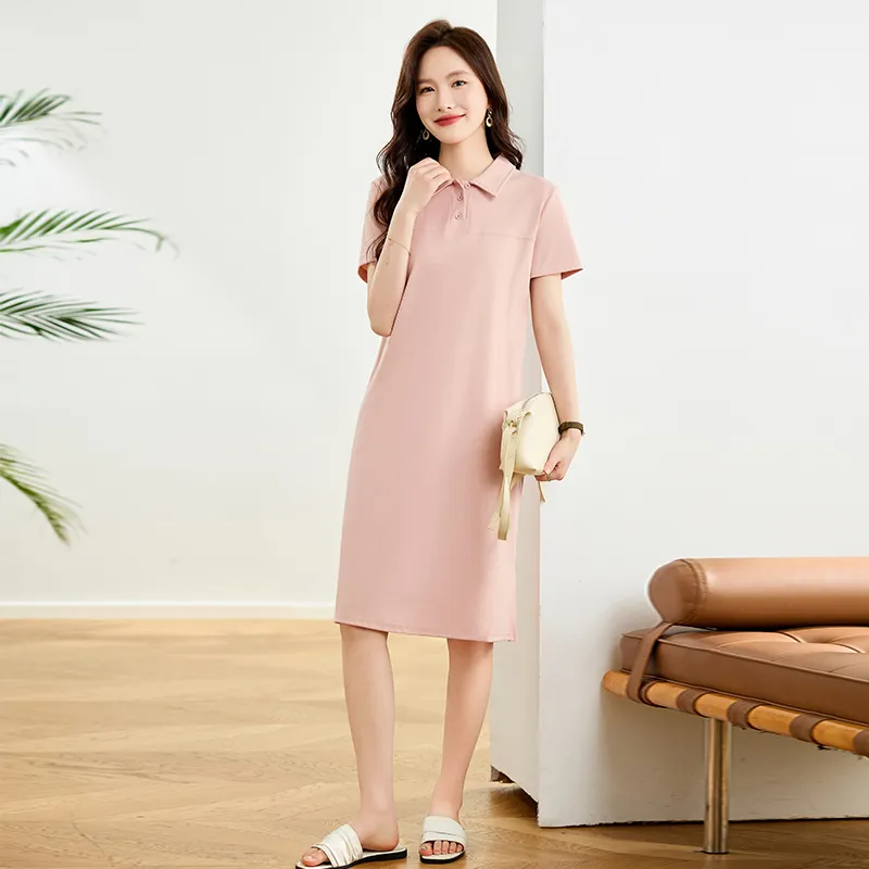 RUMMANDY Short Sleeved Dresses Women's-18