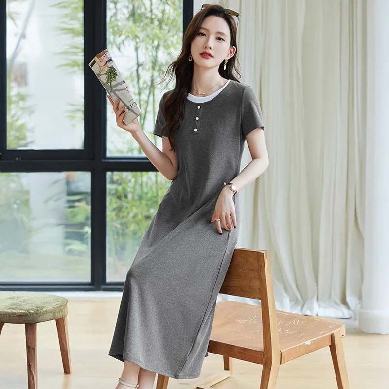 RUMMANDY Short Sleeved Dress Women's-9