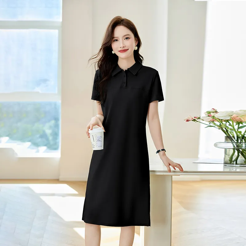 RUMMANDY Short Sleeved Dresses Women's-9