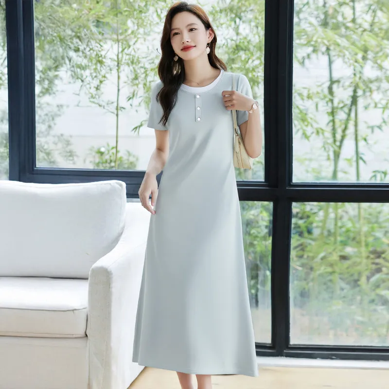 RUMMANDY Short Sleeved Dress Women's-3