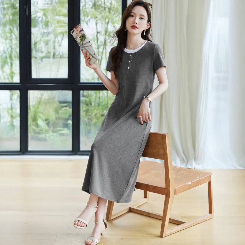 RUMMANDY Short Sleeved Dress Women's-12