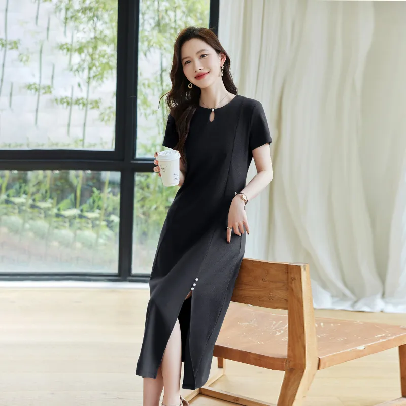 RUMMANDY Short Sleeved Dress Women's-12