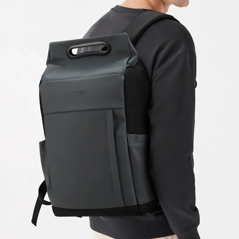 L&M Backpacks Gray-6