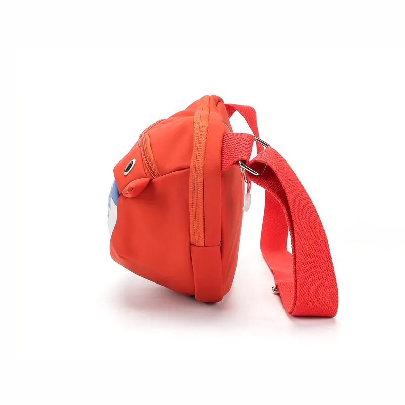 L&M Oxford Shoulder Bag, Crossbody Bag Regular Unisex Black/Orange-6