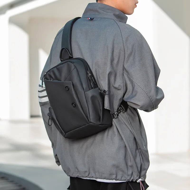 L&M Oxford Sling Bag Shoulder Bag Crossbody Bag Cross Backpack Regular Men's-9
