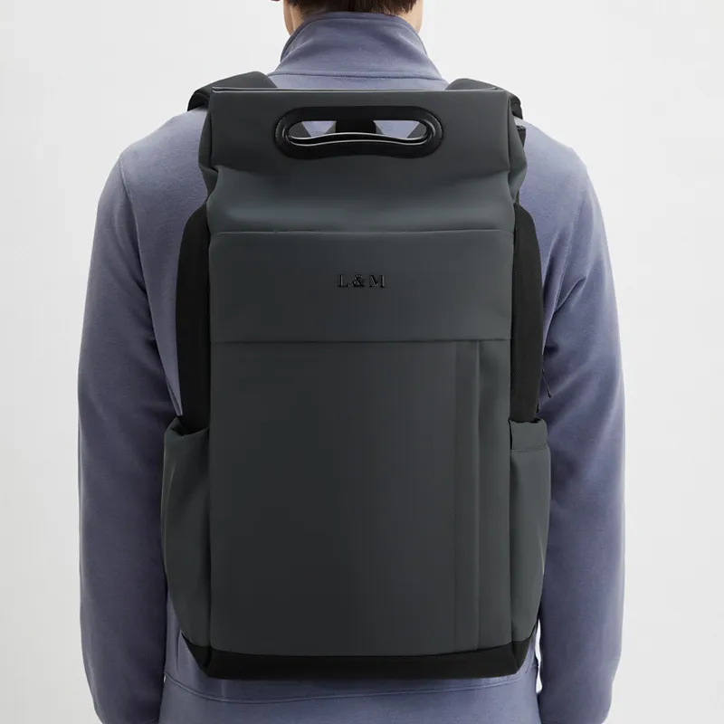 L&M Backpacks Gray-5