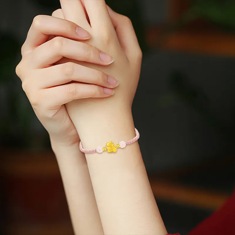 The Star of the Water Shell Gold Bracelet Unisex-3