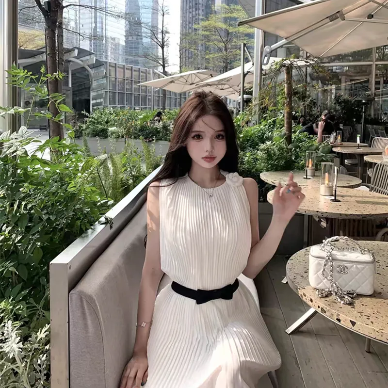 HUINIAN Sleeveless Dress Women's-6