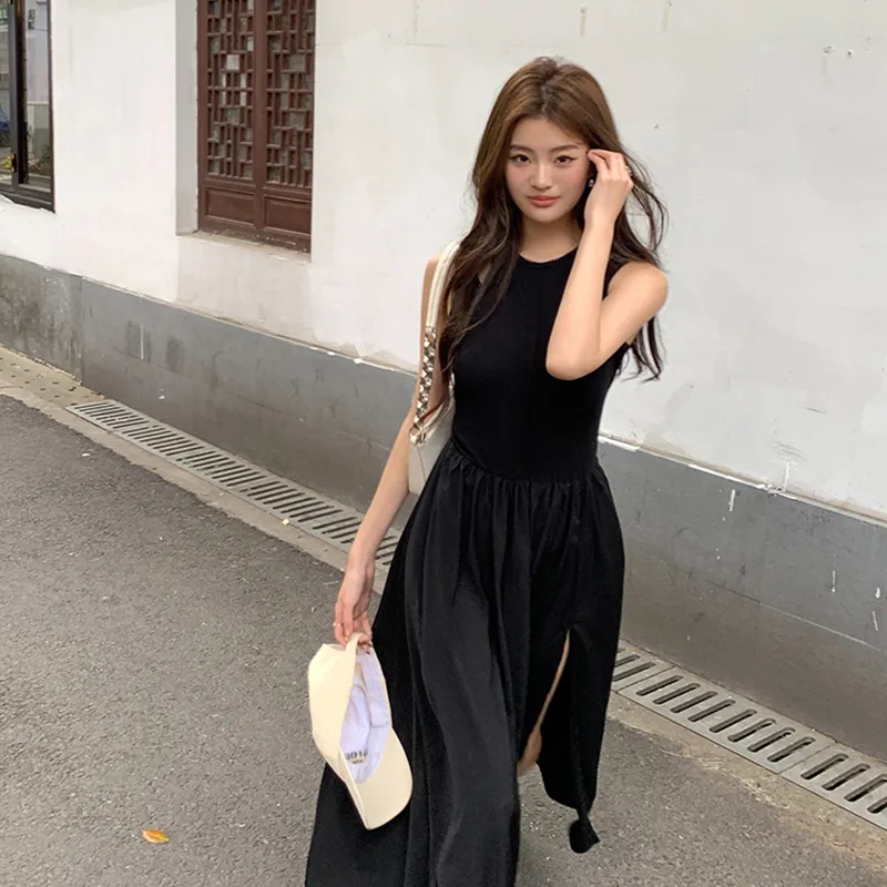 HUINIAN Sleeveless Dress Women's-5