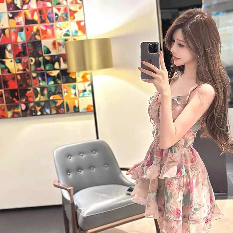 HUINIAN Short Sleeved Dress Women's-4