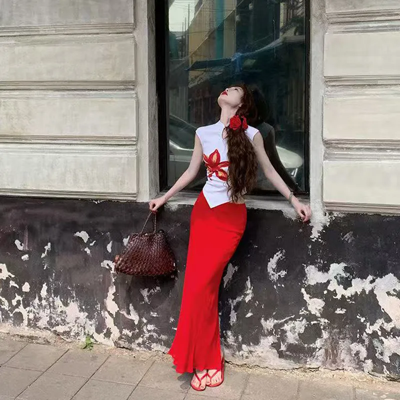 HUINIAN Two Piece Skirt Sets Women's-5