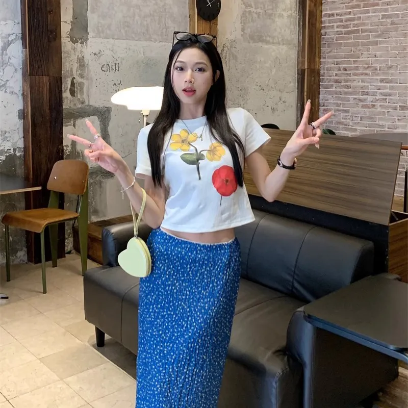 HUINIAN Two Piece Skirt Sets Women's-3