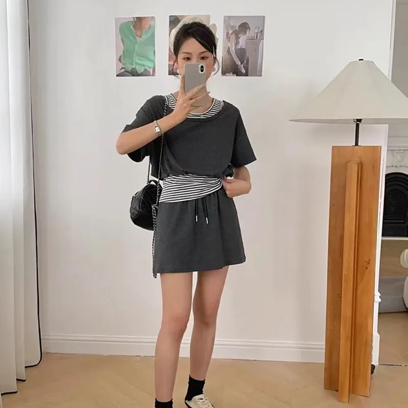 HUINIAN Two Piece Skirt Sets Women's-2