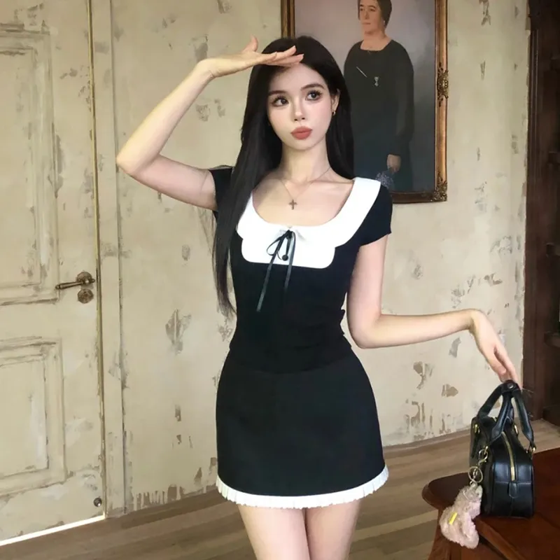 HUINIAN Two Piece Skirt Sets Women's-5