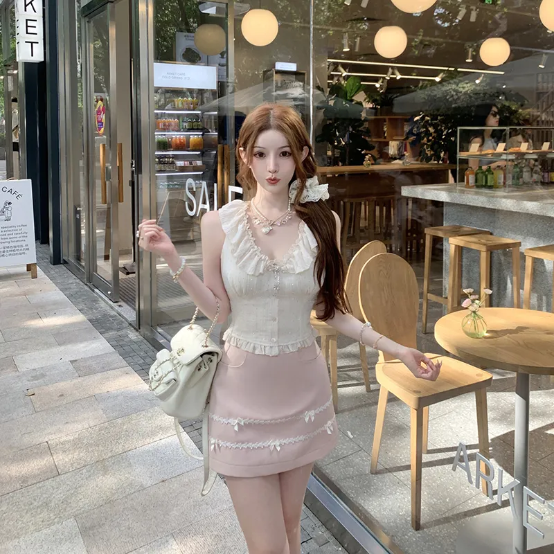 HUINIAN Two Piece Skirt Sets Women's-2