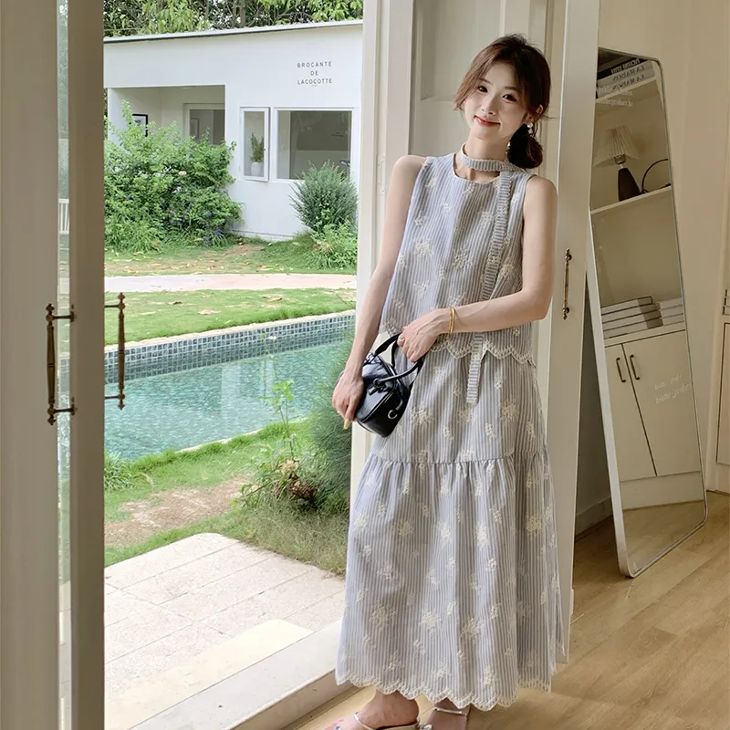 HUINIAN Two Piece Skirt Sets Women's-5