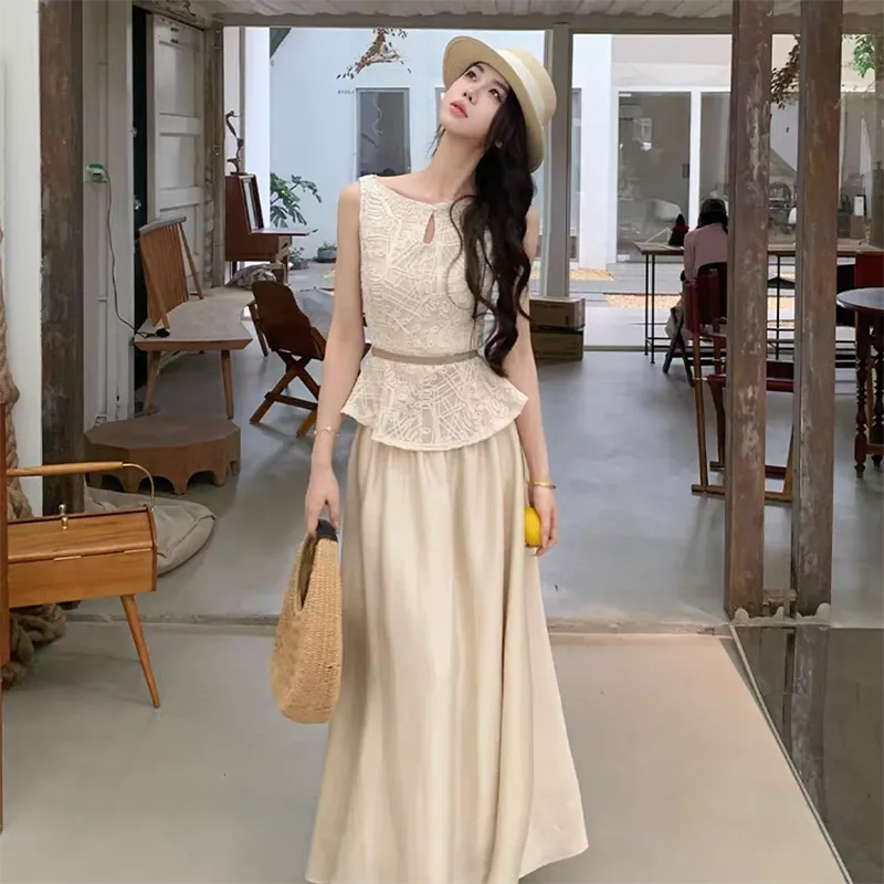 HUINIAN Two Piece Skirt Sets Women's-5