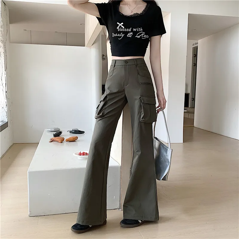 HUINIAN Cargo Pants Women's-5