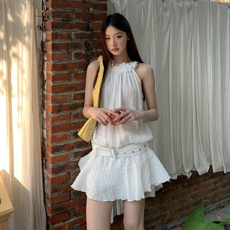 HUINIAN Sleeveless Dress Women's-2