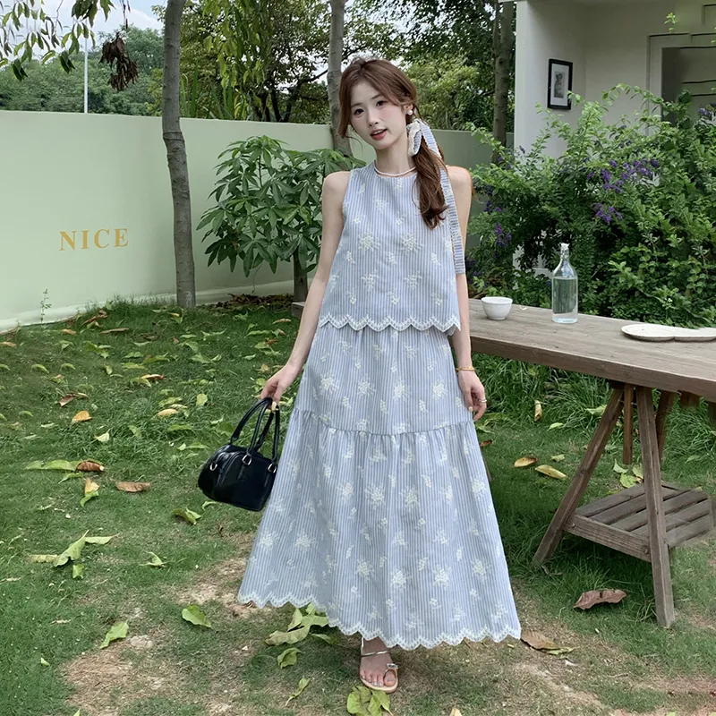 HUINIAN Two Piece Skirt Sets Women's-3