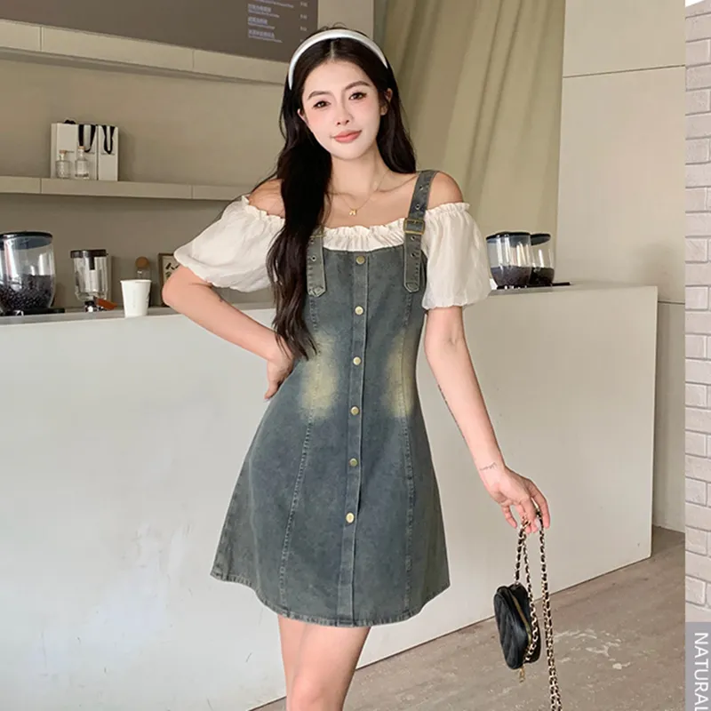 HUINIAN Short Sleeved Dress Women's-8